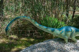 dino parque, dinosaurio tema parque en lourinha, Portugal foto