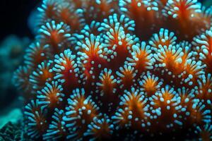 Macro Capture of Ocean Coral means taking photo