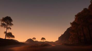wander off in wind off in wind off in wander off in fantasy land arrive scene pixie story, mesmerizing scene. photo