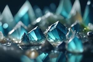 Pivotal stones on water colossal scale uncovers valuable central stones. Charmed reflections cast a in perplex streak. Creative resource, photo