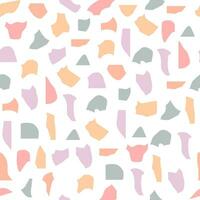 Terrazzo floor pattern vector