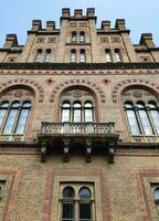 The architectural ensemble of the main campus of the National University, the Residence of Bukovinian and Dalmatian Metropolitans, is included on the list of UNESCO World Heritage Sites. Chernivtsi photo