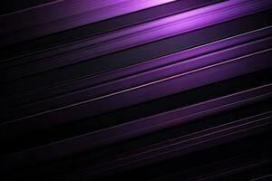 Purple abstract background with stripes. Vector illustration for your design. Ai Generated photo