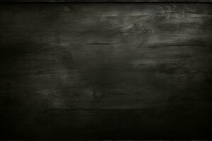 Chalk rubbed out on blackboard background texture, grunge background Ai Generated photo