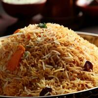 Delightful Basmati Biryani Perfection by AI Creation photo