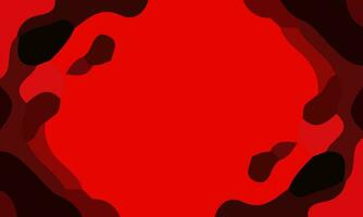 Aesthetic red abstract background with copy space area. Suitable for poster and banner vector
