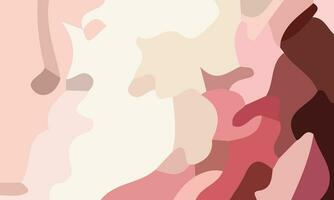 Aesthetic peach abstract background with copy space area. Suitable for poster and banner vector