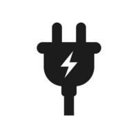 Power Cord Icon Isolated Vector Illustration