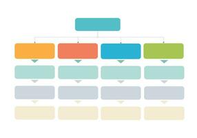 Infographic, Flowchart, Workflow, diagram, organization chart, vector illustration.