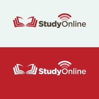 Free  Online Education vector logo design