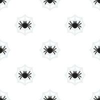 Spider seamless pattern background . vector