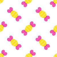 Candy seamless pattern background . vector
