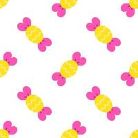 Candy seamless pattern background . vector