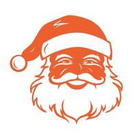 Santa illustration design with a white background vector