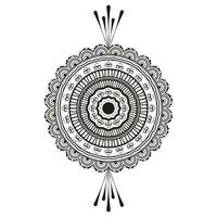 Vintage creative vector mandala design