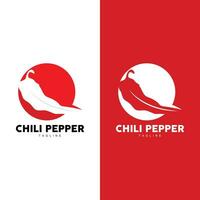 Hot Chili Logo Template Vector Illustration