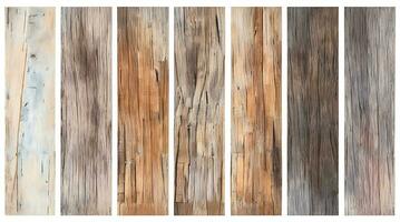 fine wood texture samples Generative AI photo