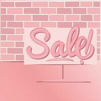 Free vector pink super sale modern banner promotional template