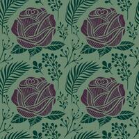 Floral seamless pattern. Floral repeat for textile and fabric. Flowers pattern vector