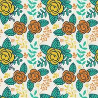 Floral seamless pattern. Floral repeat for textile and fabric. Flowers pattern vector