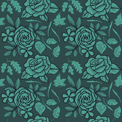 Floral seamless pattern. Floral repeat for textile and fabric. Flowers pattern