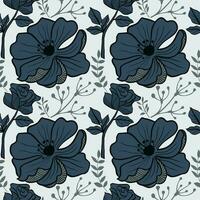 Floral seamless pattern. Floral repeat for textile and fabric. Flowers pattern vector