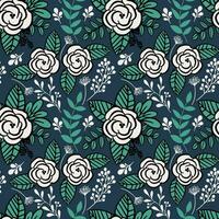 Floral seamless pattern. Floral repeat for textile and fabric. Flowers pattern vector