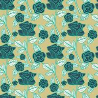 Floral seamless pattern. Floral repeat for textile and fabric. Flowers pattern vector