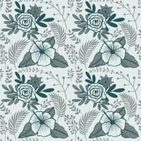 Floral seamless pattern. Floral repeat for textile and fabric. Flowers pattern vector