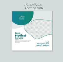 Creative Corporate business social media post template design collection free vector