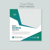 Creative Corporate business social media post template design collection free vector