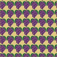Beautiful fruit vector  template  pattern.