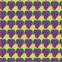 Beautiful fruit vector  template  pattern.