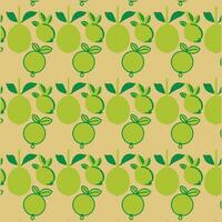 Beautiful fruit vector  template  pattern.