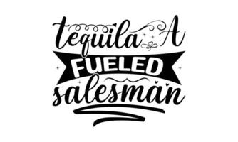 Salesman -  Lettering design for greeting banners, Mouse Pads, Prints, Cards and Posters, Mugs, Notebooks, Floor Pillows and T-shirt prints design. vector