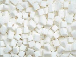 sugar cubes background close up photo