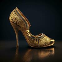 Ai Generative Photo of a woman shoes