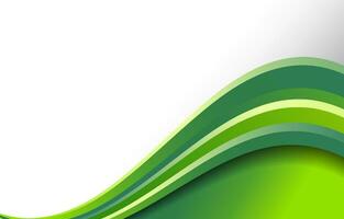 green white background with gradient concept vector