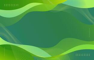 green background with gradient concept vector