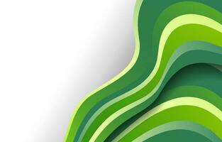 green white background with gradient concept vector