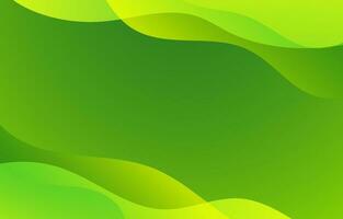 green background with gradient concept vector