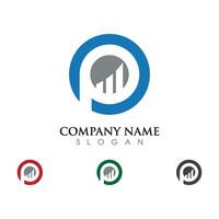 Business Finance Logo template vector