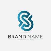 Business corporate S letter logo vector