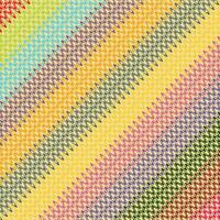 abstract colorful raibow wave pattern on cream color background vector