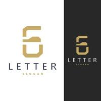 Minimal Initial FG Letter Logo, Modern And Luxury Icon Vector Template Element