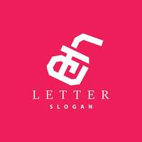 Minimal Initial FG Letter Logo, Modern And Luxury Icon Vector Template Element