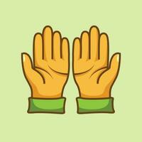 prayer open hand simple icon vector