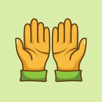 prayer open hand simple icon vector