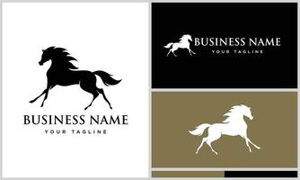 vector arabian horse design template