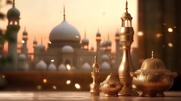 Happy Eid Al-Adha background images made with photo